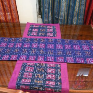 Swastik Table Mats & Runner