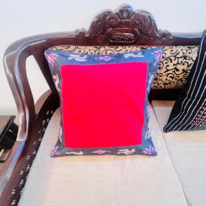 Cushion Covers With Hand Embroidered Sambalpuri Fabric